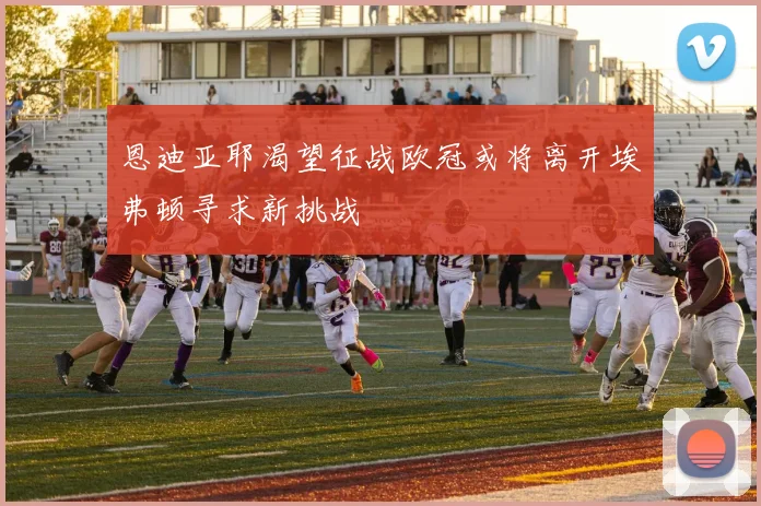 恩迪亚耶渴望征战欧冠或将离开埃弗顿寻求新挑战