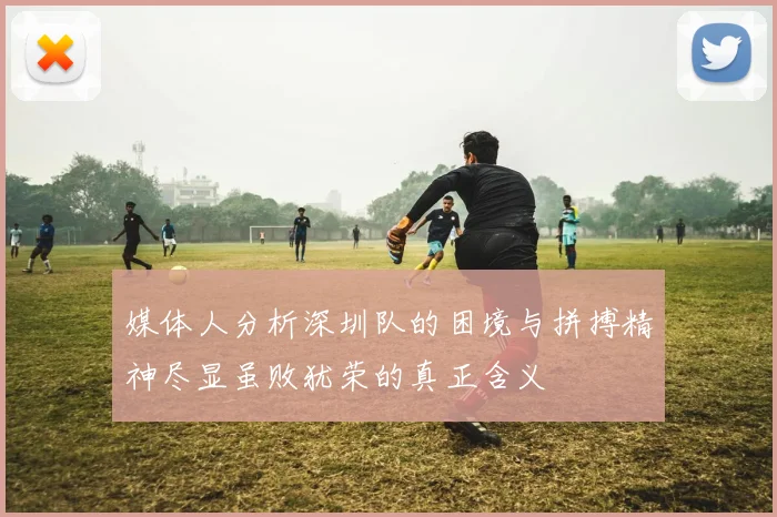媒体人分析深圳队的困境与拼搏精神尽显虽败犹荣的真正含义